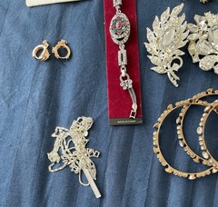 Huge!! Vintage Gold Jewelry Lot- Unsearched/UNTESTED-scrap/wear?