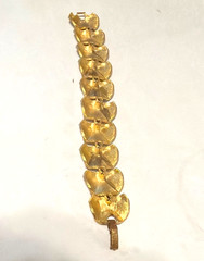 *RARE* STUNNING VINTAGE ESTATE SIGNED JUDY LEE FLORAL 7″ BRACELET!
