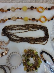 Vintage Costume Jewelry Lot Of 30 Items Unique Pieces Wearable