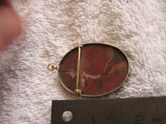 Vintage Brown Natural Stone Pendant