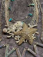 3 LB JEWELRY TREASURE HUNT Gold & Silver Tone, Rhinestones UNSEARCHED & UNTESTED