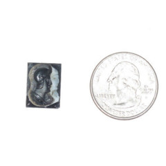 Victorian Double Layer Double Portrait Greek Warriors Carved Banded Agate Cameo