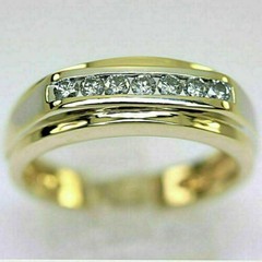 Art Deco Antique 1.50 Ct Diamond Vintage Engagement Ring 14K Yellow Gold FN