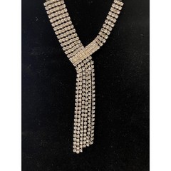 Vintage Rhinestone Icy Necklace