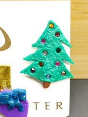 Vintage Doncaster Polymer Clay Christmas Pins