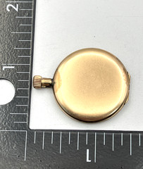 Antique Victorian Daggett Clap D&C Gold Filled Photo Locket