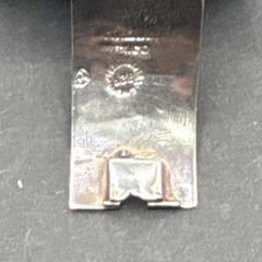 925 Vingage signed Taxco, MX. Silver Pendant and Braclet W/ Turquoise chip inlay