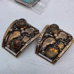 Lot Of (17) Native American High Quality Jewelry Pieces READ