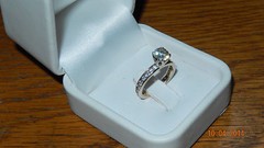 SALE 14k YG 2.27 tcw Diamond Solitaire Eternity Band Ring–sz 5¼ – SI2-I/J color