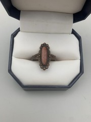 VTG Copper Southwestern Style Ring Sz 8.5 Signed WM Wheeler Co