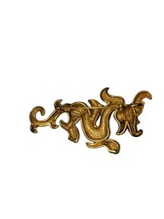 Vintage Designer Animal Brooch Lot Paquette MMA Signed Gold Tone