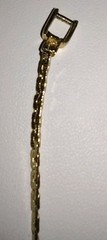 Vintage Goldette Gold Tone Heart Bracelet 6.75” See Description