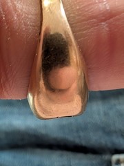 Vintage 14K RGP Heavy Dome Signet Ring 9.21g Size 9 – Monogram “EHB” – Project