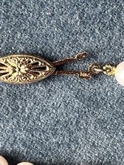 Long 25” 6mm Cultured Pearl Strand High Quality 14kt Lock Perfectly Matched OLD