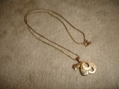 Vintage Avon 79 Charm Pendant and Unbranded 1979 Mini Senior Class Ring Pendant