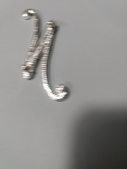 Rhinestone Letter N 2 1/4 In Tall Elegant Statement Piece