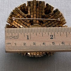 Vintage AB Crystal Brooch Pin Brooch