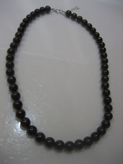 DESIGNER SIGNED BBJ 20″ 9MM BEADED 20″ NECKLACE