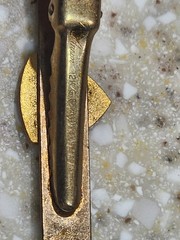 Vintage Anson 12K Gold Filled GE General Electric 10 Year Service Award Tie Clip