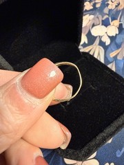 Vintage Marquise Sapphire & Diamond Cluster Ring set in 10k size 4.75 circa 1997