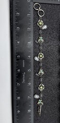 Vintage Charm Bracelet Flowers Butterflies Cookie Lee Feminine