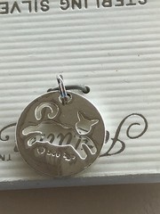 Jezlaine Sterling Cat Charm New With Tags
