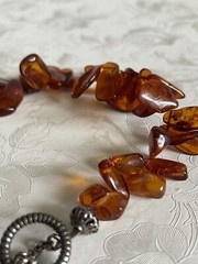 Vintage Baltic Amber 935 Clasp Necklace 19” Beautifully Crafted For any Wear