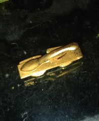 VINTAGE 1950’S Set Of Two JEWELED EYE GLASSES TIE OR CLIP And Tie Pin