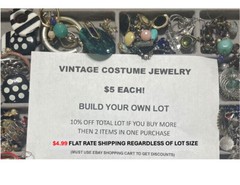 PIERCED EARRINGS MAKE YOUR OWN LOT VINTAGE MCM ESTATE $5 EACH $4 SHIPPING