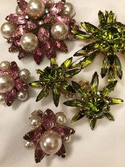Vintage Jewelry High End Lot Designer Sets Parures Hobe Eisenberg Vendome