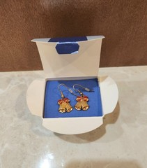 Vintage Christmas Bells Earrings, Vintage Avon Earrings, Holiday Jewelry