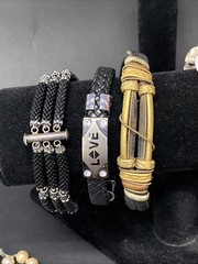Vintage Modern Fashion Designer Jewlery Lot 3 Lb Marc Jacobs Cuff Bangle U53