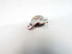 Small Red White Green Blue Yellow Enamel Christmas Stocking Brooch Vintage