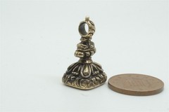 ANTIQUE ENGLISH GOLD CARNELIAN AGATE FOB SEAL DOG ‘TAKE HEED’ c1840