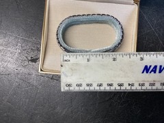 NICE UNUSED VINTAGE 50’s ERA ELCO STERLING ID BRACELET W/ORIGINAL BOX