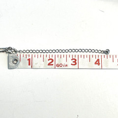 Silver Toned Choker Necklace Clear Rhinestones 16″ Plus 4″ Extender