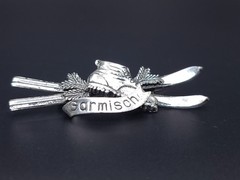 Vintage Garmisch Germany Ski Brooch Pin Lot Olympic Neuschwanstein 4pc