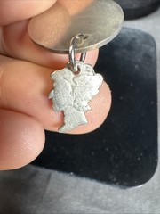 ✨Vintage 90% Silver, Mercury Dime Coin Cut-Out Pendant ✨