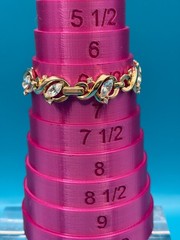 Alfred Philippe Trifari Bracelet Vtg Clear Rhinestone Marquise Stones Gold Tone