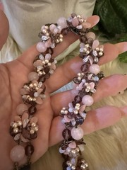 Louis Rousselet For Chanel 1930’s OR 1950’s ERA Stunning And Glamorous Pink Set!