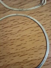 Vintage 925 Italy Sterling Silver 2 mm Herringbone Chain 30 in Necklace opera