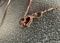 Authentic 14K Yellow Gold Ball Station Necklace 16″ Made in Italy Dainty Chain