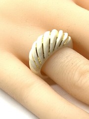 Vintage 14k gold Antique 1930’s 50’s Art Deco Ring siges 585 size 6