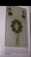 Vintage Verified Book Piece Juliana D & E Studio Girl Heirloom Parure Set #4138
