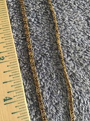 Vtg Carved Floral Necklace Faux Orange Lucite Acrylic Flower Gold Tone Chain