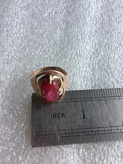 Rings silver 875 gold Plated Russian Soviet Silver vintage USSR old