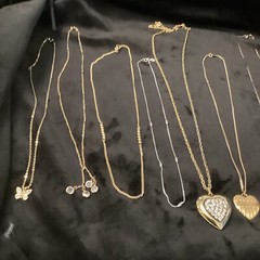 Vintage 8 Avon & Unbranded Necklaces All Excellent Condition