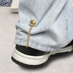 1pc Magnetic Chain Brooch Clip – Decorative Clothing & Scarf Fastener Accessory