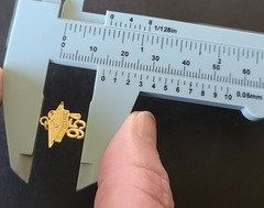 Vintage 90s 14K Yellow Gold 1995 Graduation Cap Charm NOS 0.5 Grams
