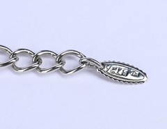 VCLM Victorian Style Rhinestone Filigree Statement Bracelet 8.5″
